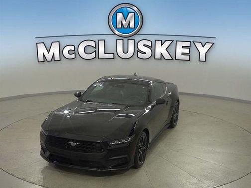 Shadow Black 2024 Ford Mustang EcoBoost Premium