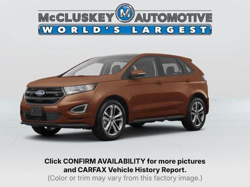 Ruby Red Metallic 2017 Ford Edge Sport