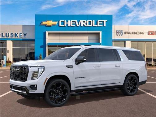 Glacier White Tricoat 2026 GMC Yukon XL Denali Ultimate