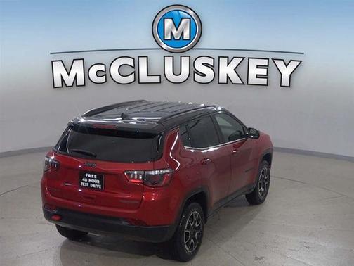 Red Hot Pearlcoat 2025 Jeep Compass Trailhawk