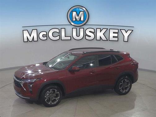 Crimson Metallic 2024 Chevrolet Trax LT