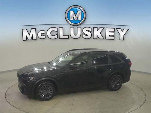 Jet Black Mica 2025 Mazda CX-70 3.3 Turbo Preferred Package