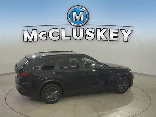 Jet Black Mica 2025 Mazda CX-70 3.3 Turbo Preferred Package