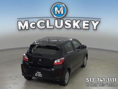 Jet Black Metallic 2024 Mitsubishi Mirage ES