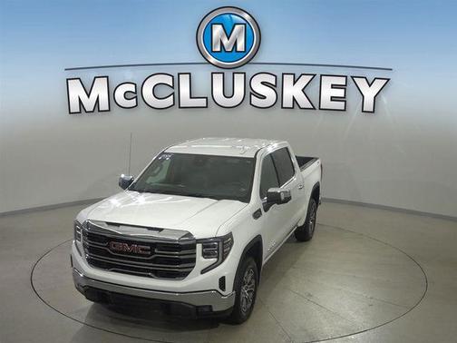 Summit White 2025 GMC Sierra 1500 SLT