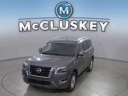 Gun Metallic 2024 Nissan Armada SV 2WD