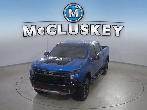 Glacier Blue Metallic 2024 Chevrolet Silverado 1500 ZR2