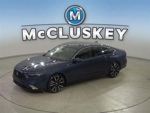 Canyon River Blue Metallic 2024 Honda Accord Hybrid Touring