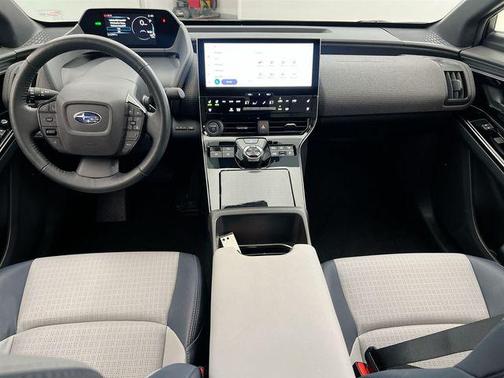 Harbor Mist Gray Pearl 2-Tone 2023 Subaru Solterra Touring