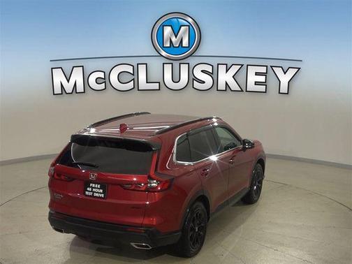 Radiant Red Metallic 2025 Honda CR-V Hybrid Sport AWD