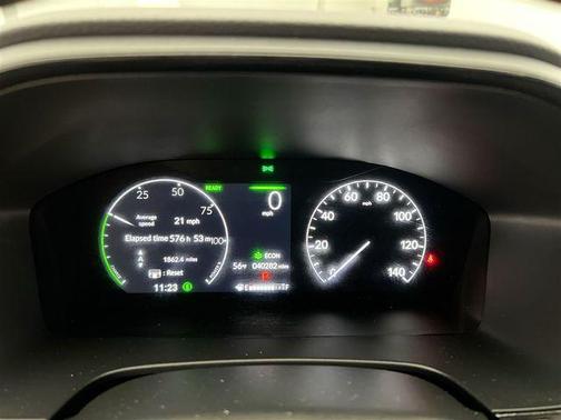 Radiant Red Metallic 2025 Honda CR-V Hybrid Sport AWD