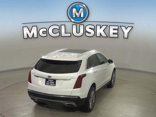 Crystal White 2024 Cadillac XT5 Premium Luxury