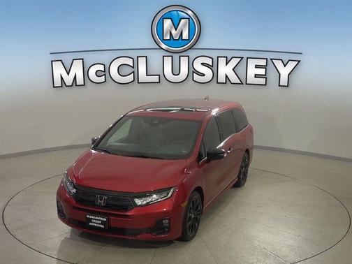 Radiant Red Metallic II 2025 Honda Odyssey Sport-L