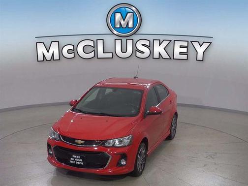 Red Hot 2017 Chevrolet Sonic LT