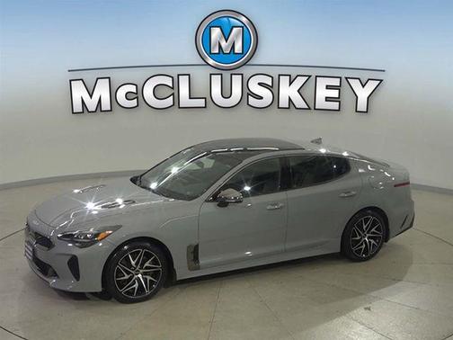 Ceramic Silver 2023 Kia Stinger GT-Line