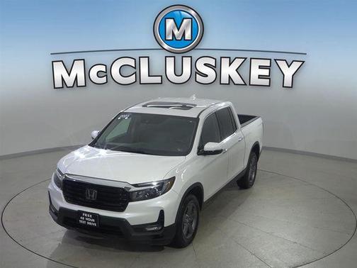 Platinum White Pearl 2023 Honda Ridgeline RTL-E