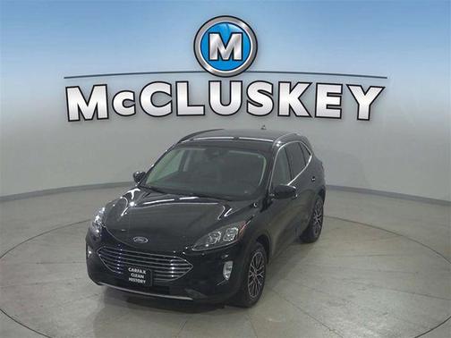 Black Metallic 2021 Ford Escape Titanium