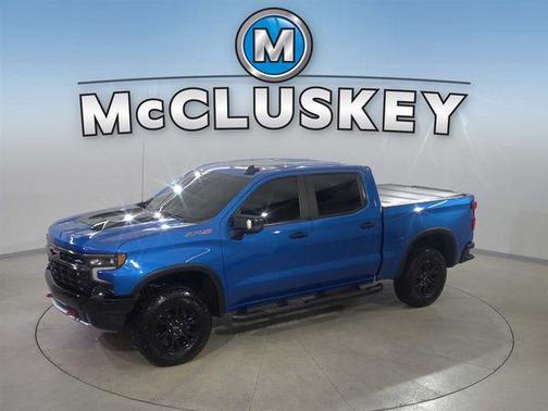 Glacier Blue Metallic 2022 Chevrolet Silverado 1500 ZR2