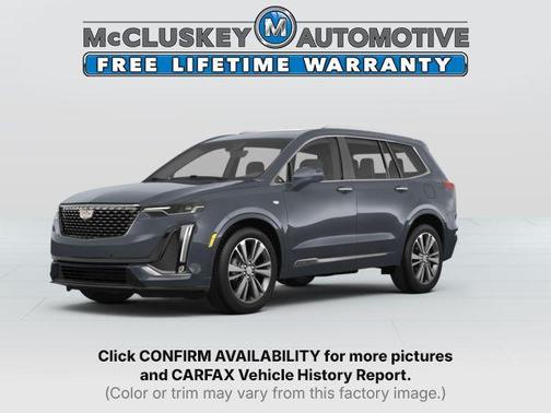 Satin Steel Metallic 2022 Cadillac XT6 Premium Luxury FWD
