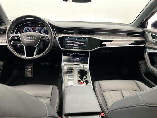Gray 2024 Audi A6 55 Premium Plus