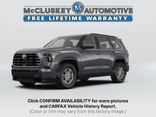Magnetic Gray Metallic 2025 Toyota Sequoia TRD Pro