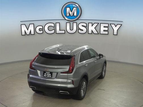 Argent Silver Metallic 2025 Cadillac XT4 Premium Luxury