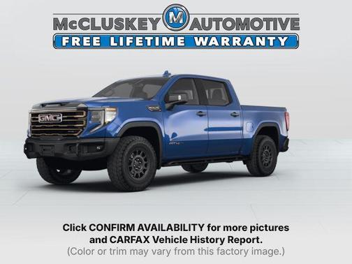 Dynamic Blue Metallic 2023 GMC Sierra 1500 AT4X