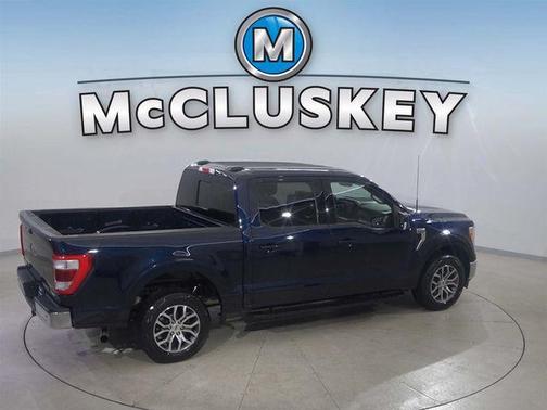 Blue Metallic 2022 Ford F-150 Lariat