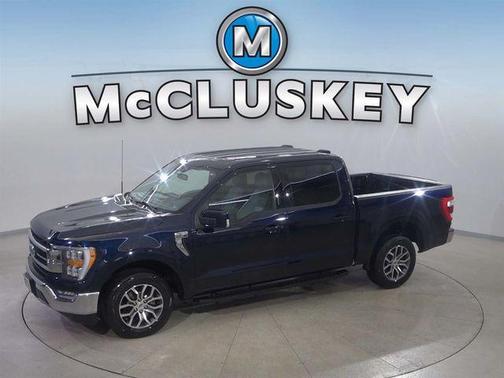 Blue Metallic 2022 Ford F-150 Lariat