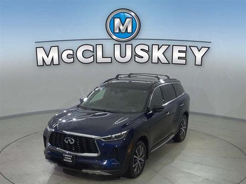Grand Blue/Black Obsidian 2022 INFINITI QX60 AUTOGRAPH