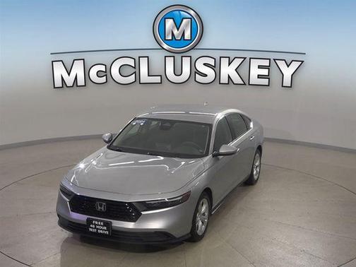 Solar Silver Metallic 2024 Honda Accord LX 1.5T
