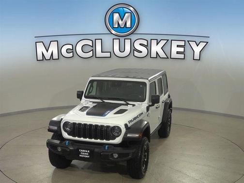 Bright White Clearcoat 2024 Jeep Wrangler 4xe Rubicon
