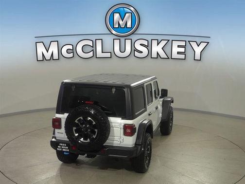 Bright White Clearcoat 2024 Jeep Wrangler 4xe Rubicon