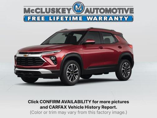 Crimson Metallic 2024 Chevrolet Trailblazer LT