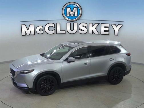 Sonic Silver Metallic 2023 Mazda CX-9 Touring Plus