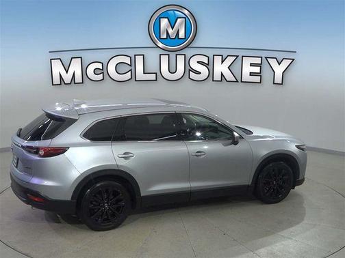 Sonic Silver Metallic 2023 Mazda CX-9 Touring Plus