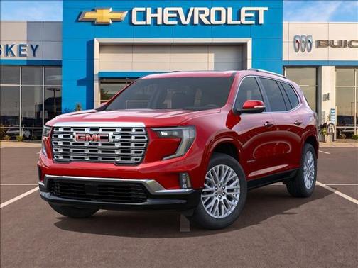 Volcanic Red Tintcoat 2026 GMC Acadia Denali