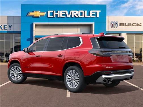 Volcanic Red Tintcoat 2026 GMC Acadia Denali