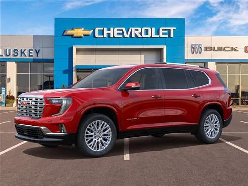 Volcanic Red Tintcoat 2026 GMC Acadia Denali