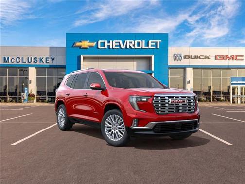 Volcanic Red Tintcoat 2026 GMC Acadia Denali