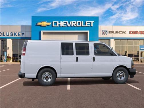 Summit White 2026 GMC Savana 2500 Work Van