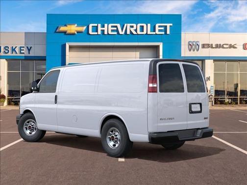 Summit White 2026 GMC Savana 2500 Work Van