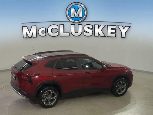 Crimson Metallic 2025 Chevrolet Trax LT