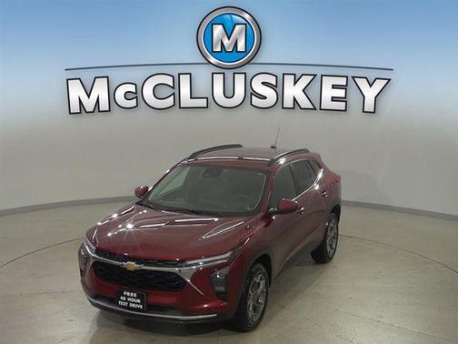 Crimson Metallic 2025 Chevrolet Trax LT