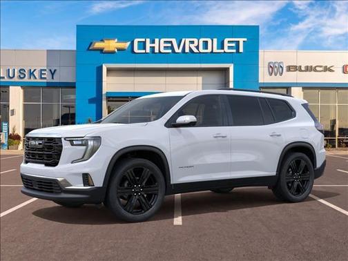 Glacier White Tricoat 2026 GMC Acadia Elevation FWD
