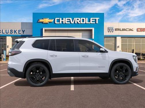 Glacier White Tricoat 2026 GMC Acadia Elevation FWD