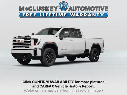 Summit White 2025 GMC Sierra 2500 AT4