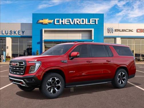 Volcanic Red Tintcoat 2026 GMC Yukon XL 4WD AT4