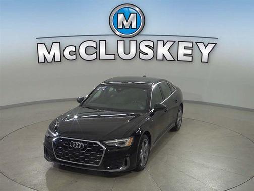 Black 2024 Audi A6 55 Premium Plus