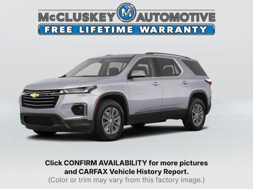 Sterling Gray Metallic 2023 Chevrolet Traverse LT Cloth